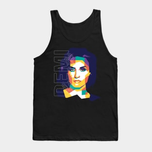 Demi Levato On WPAP Tank Top